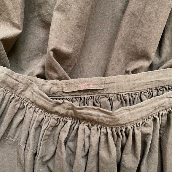 45rpm Studio Gathered Cotton Circle Skirt L - Picture 4 of 7